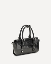 Bettina mini Shoulder Bag - BLACK | Base Blu