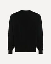 Virgin Wool Sweater - BLACK | Base Blu