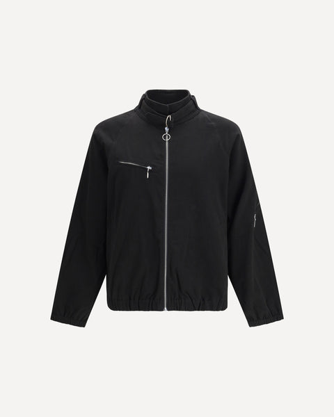 NAMACHEKO Nanami Jacket with zip fastening BLACK | Base Blu