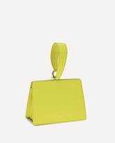 Leather Clutch - YELLOW | Base Blu