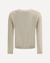 Maglione Nespola - CREMA  | Base Blu