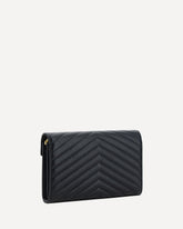 Monogram Wallet - BLACK | Base Blu