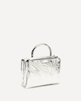 Arlettis Droplet Handbag - SILVER | Base Blu
