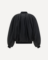Oversized bomber - BLACK | Base Blu