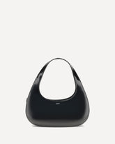 Slim Swipe Baguette Shoulder Bag - BLACK | Base Blu