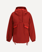 Zoe Anorak Jacket in polyamide - RED | Base Blu