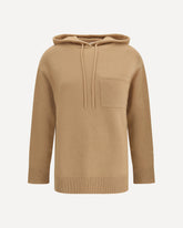 Liana Sweater in Wool and Cashmere - BEIGE | Base Blu