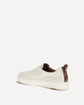 Slip-on Sneakers - WHITE | Base Blu