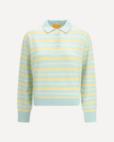 Polo Collegiate Stripe - MULTICOLORE | Base Blu