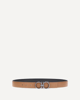 Gancini reversible Belt - BROWN | Base Blu