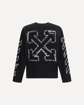 T-shirt a maniche lunghe a fantasia  - NERO | Base Blu
