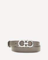 Reversible and adjustable Gancini Belt - MULTICOLOUR | Base Blu