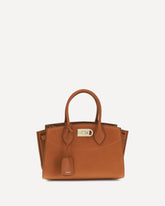 New Ferragamo Studio Handbag - BROWN | Base Blu