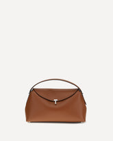 T-Lock Hand Bag - BROWN | Base Blu