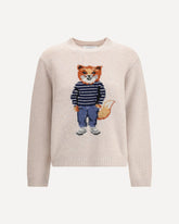 Merino wool Jumper - CREAM | Base Blu