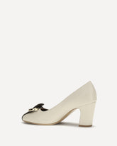 Leather Pumps - CREAM | Base Blu