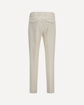 Ribbed viscose Pants - CREAM | Base Blu