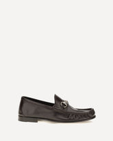 Lugano leather Loafers - BROWN | Base Blu