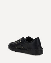 Rockstud Untitled calf leather Sneakers - BLACK | Base Blu