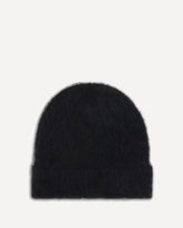 Fuzzy beanie Hat - BLACK | Base Blu