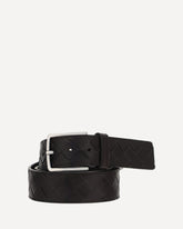 Cintura in pelle - MARRONE | Base Blu