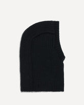 Cappuccio in maglia - NERO | Base Blu