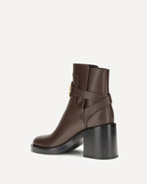 VLogo Ankle Boots - BROWN | Base Blu