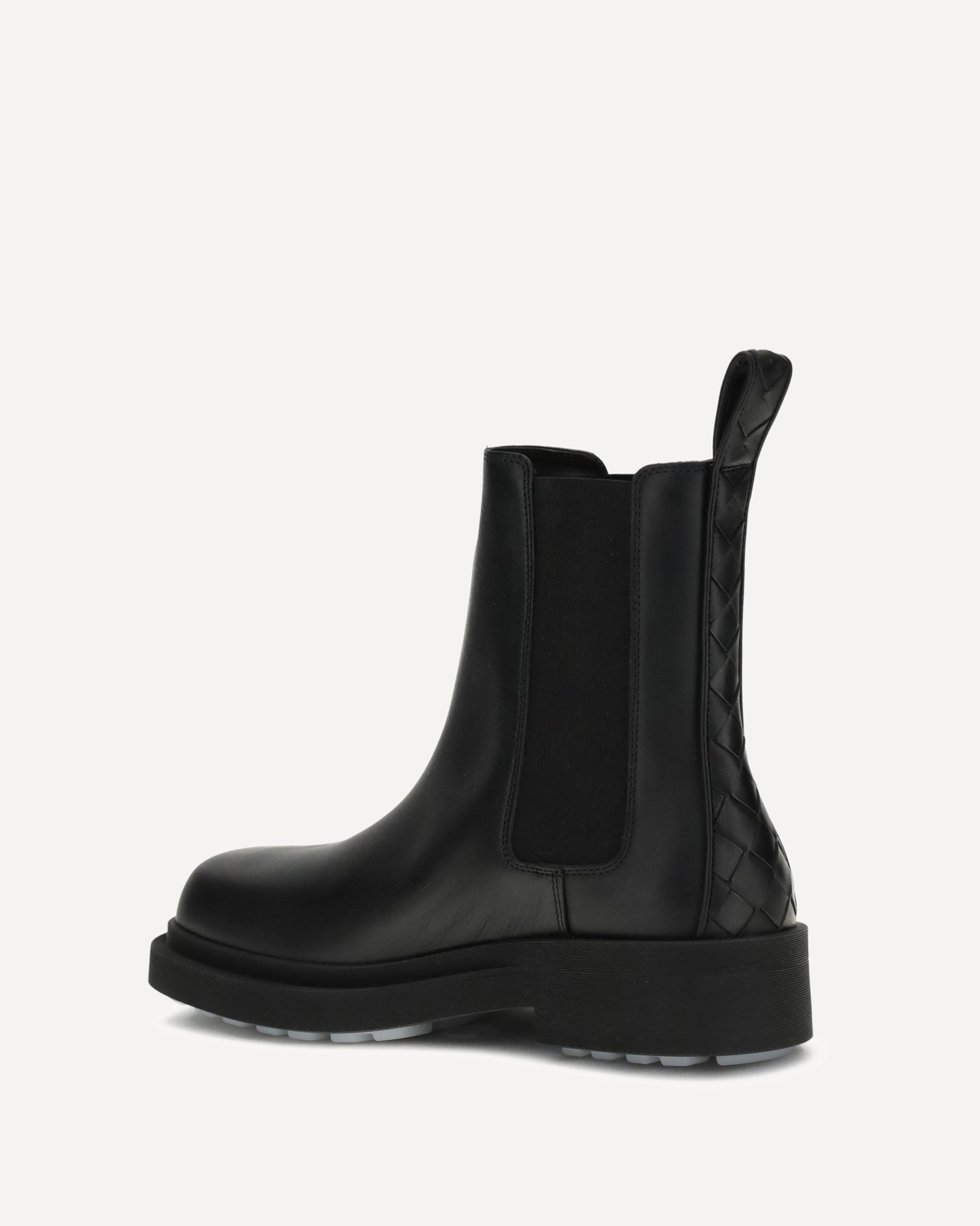 BOTTEGA VENETA Ben Chelsea Ankle Boots BLACK | Base Blu