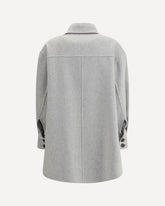 Cappotto corto a camicia - GRIGIO | Base Blu