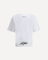 T-shirt Girocollo Moncler x A$AP Rocky - BIANCO | Base Blu