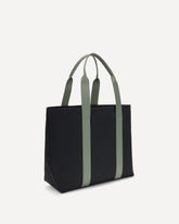 Canvas Tote Bag - BLACK | Base Blu