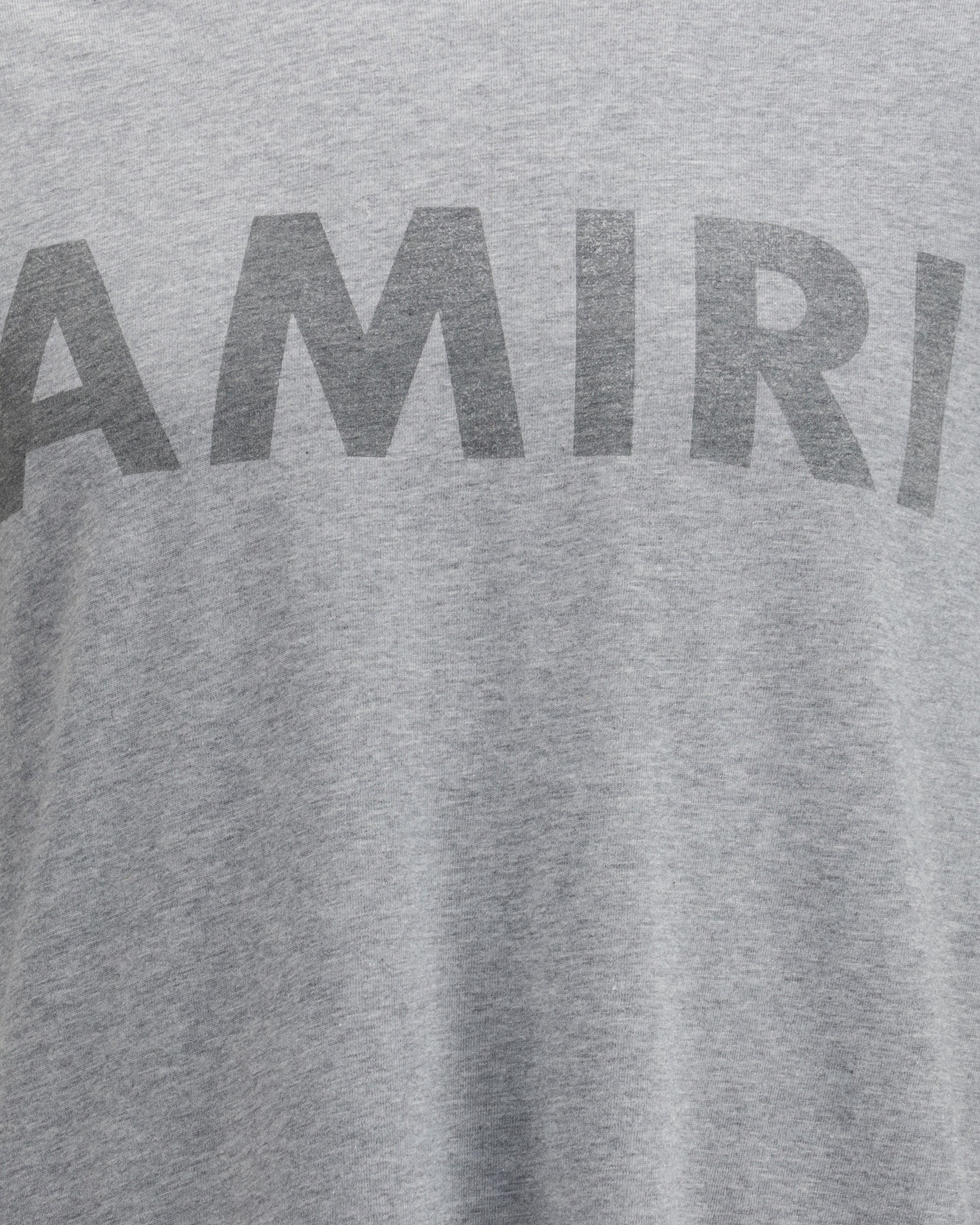 AMIRI Logoed T-Shirt GREY | Base Blu