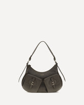 Small Boheme Shoulder Bag - BROWN | Base Blu