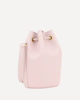 Mini Vlogo Drawstring Bucket Bag - PINK | Base Blu