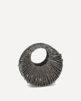 Jeweled Jaya Handbag - BLACK | Base Blu