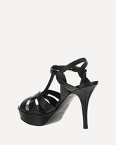 Leather platform Sandals - BLACK | Base Blu