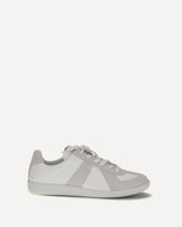 Leather Sneakers - WHITE | Base Blu