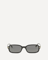 Rectangular VG0047S Sunglasses - BLACK | Base Blu