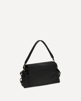 Borsa a Spalla Explore large in Re-Nylon - NERO | Base Blu