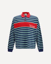Striped cotton Polo - MULTICOLOUR | Base Blu