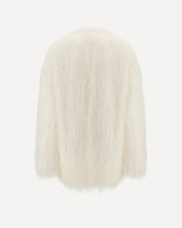 Cappotto Filippo con frange - BIANCO | Base Blu