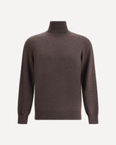 Turtleneck Sweater - BROWN | Base Blu