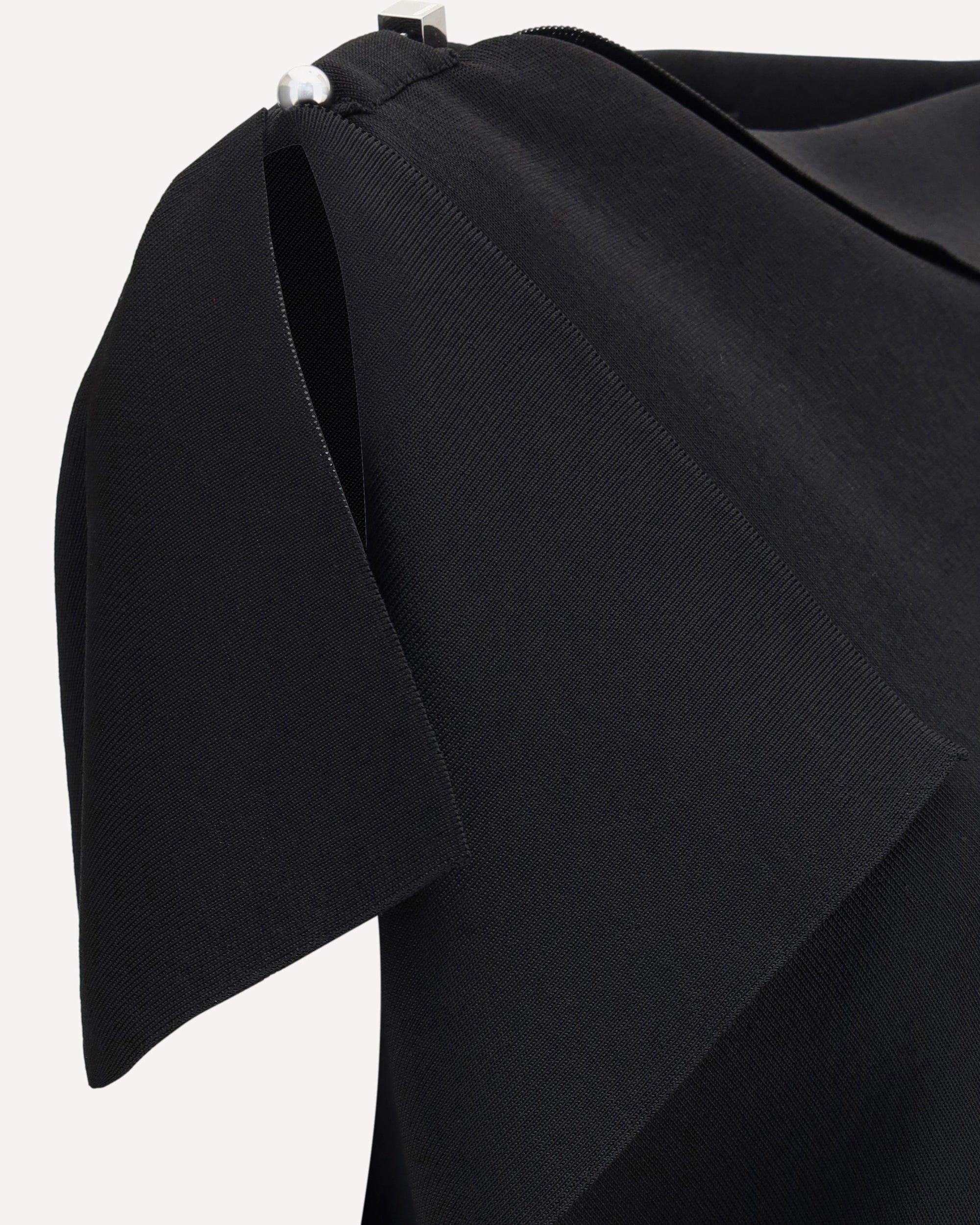 JACQUEMUS Trapeze mini Dress BLACK