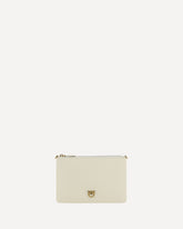 Leather Shoulder Bag - CREAM | Base Blu