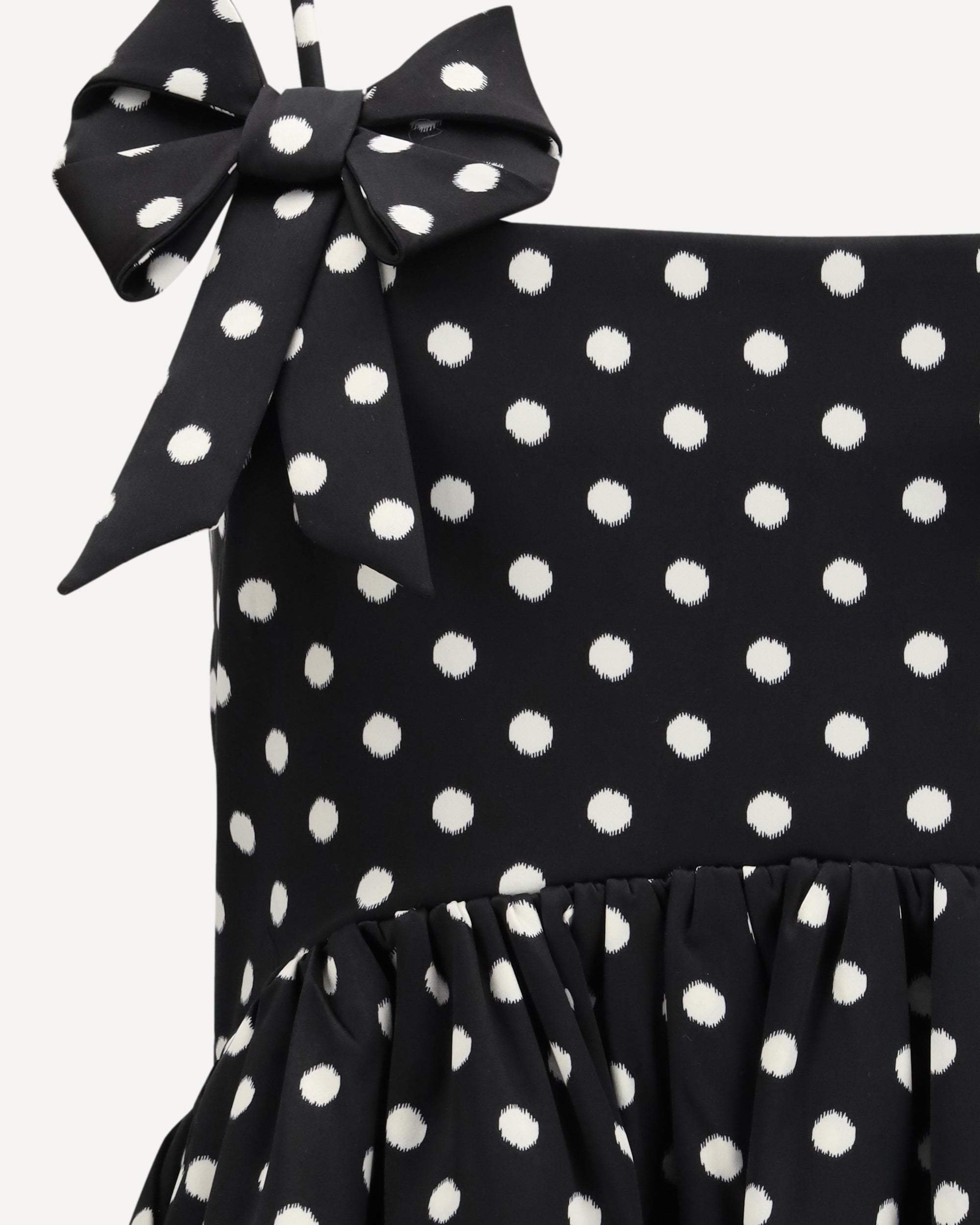 ganni polka dot mini dress Ganni
