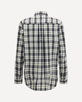 Checked cotton flannel Shirt - MULTICOLOUR | Base Blu