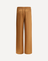 Satin Pajama Pants - BROWN | Base Blu