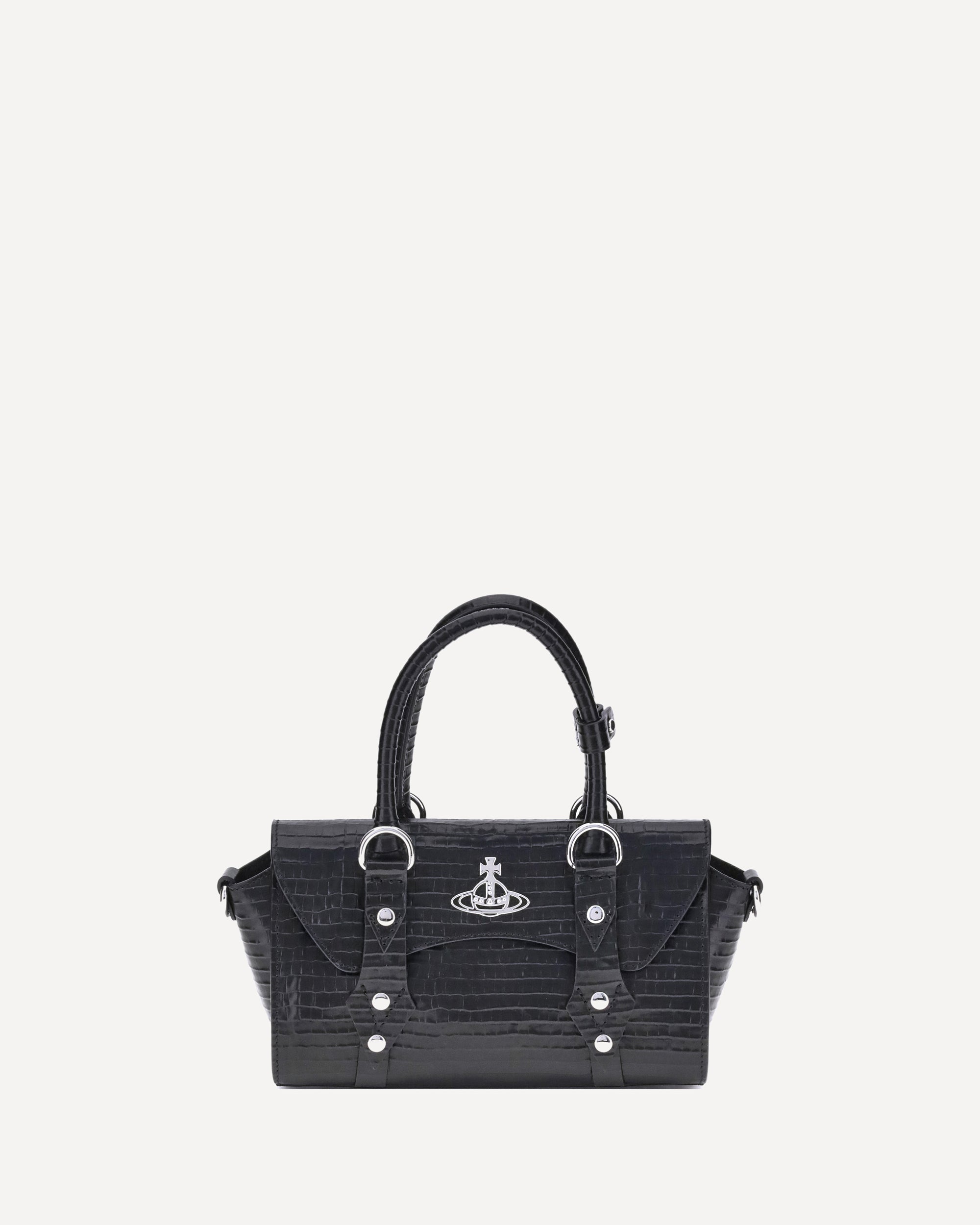 Vivienne westwood バッグ VIVIENNE WESTWOOD Bettina Shoulder Bag BLACK | Base Blu