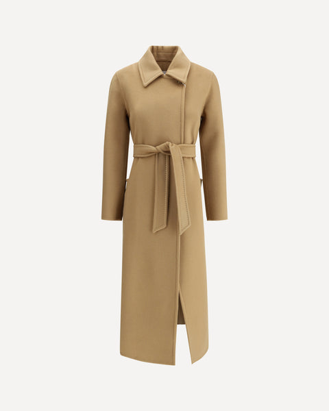 【関税＆送料込み】Max Mara 'Artur' Coat MAX MARA Artur long Coat BEIGE | Base Blu