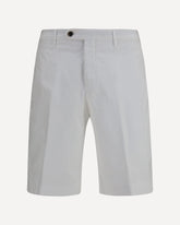 Extended flap Shorts - WHITE | Base Blu